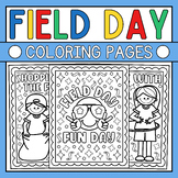 Field Day Coloring Pages | Field Day Coloring Sheets | Fie