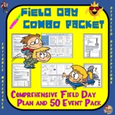 Field Day Combo Packet- Comprehensive Beach Themed Plan an