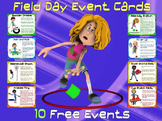 Field Day Event Cards- 10 FREE Events