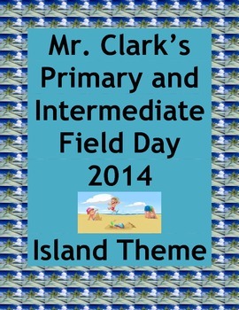 Preview of Field Day Island Adventure Physical Education Primary and Intermediate