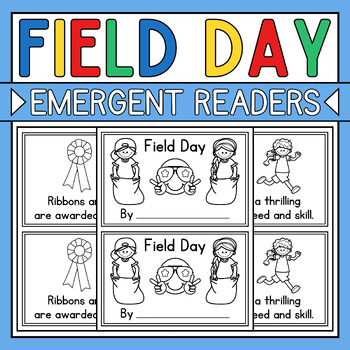 Preview of Field Day Mini Book for Emergent Readers | Field Day Emergent Reader