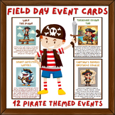 Field Day Posters | 12 Pirate Themed Events
