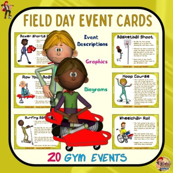 Superhero Field Day- 36 Superhero-Themed Field Day Event Cards