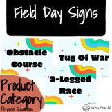 Field Day Signs