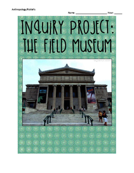 Preview of Field Museum Project: Exhibit Investigation for to ALL Subject (eLearn adapt)