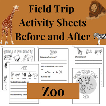 after zoo field trip activities