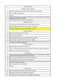 Field Trip Checklist (Excel Editable)