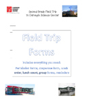 Field Trip Forms Bundle- Lunch count, Reminders, Chaperone