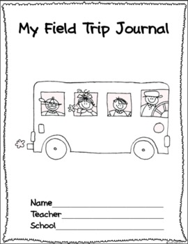 field trip journal printable