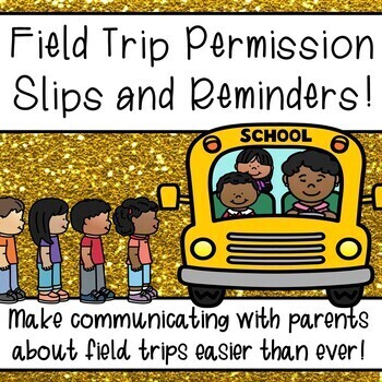 field trip permission slip clip art