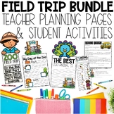 Field Trip Permission Slips, Student Reflection Activities