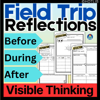Preview of Field Trip Preparation, Observation & Reflection Worksheets - Visible Thinking