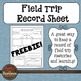 a field trip records