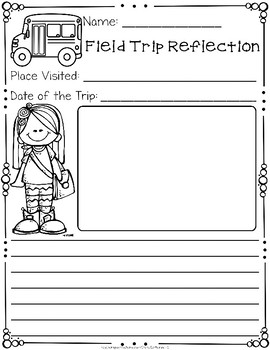 field trip reflection form