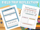 Field Trip Reflection Forms Worksheet | School Trip | Activity |