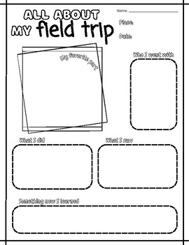 field trip reflection worksheet high school