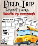 Field Trip Report Forms Set