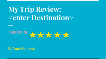 Preview of Field Trip Review Form (with Star Ratings!!)