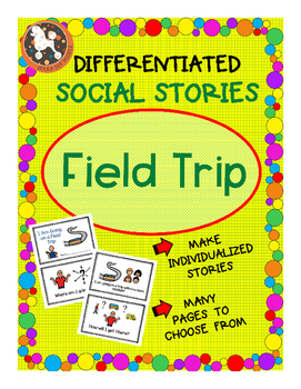 Preview of Field Trip Social Story for ASD, Non-Verbal, Special Needs (Boardmaker)