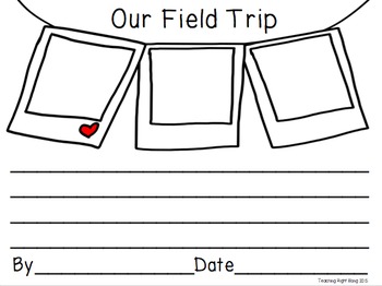 our field trip worksheet