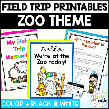 Preview of Field Trip Zoo