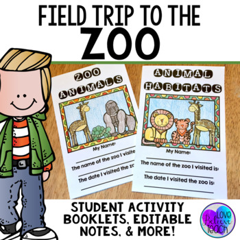 zoo field trip book