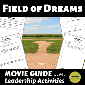 Preview of Field of Dreams Movie Guide with Leadership Activities