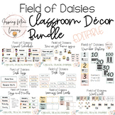 Field of daisies classroom decor BUNDLE