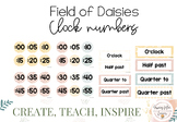 Field of daisies clock signs