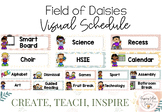 Field of daisies visual timetable