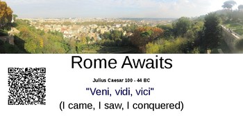 Preview of Field trip to ROME!