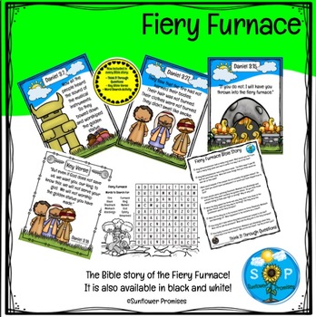 Preview of Fiery Furnace Bible Story