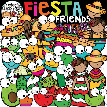 Preview of Fiesta Clipart Bundle {Cinco de Mayo Clipart}