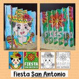 Fiesta San Antonio Craft Writing Activities Bulletin Board