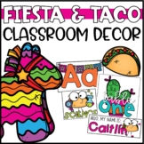 Fiesta and Taco Classroom Decor | Spanish Classroom Decor Set