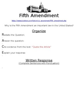 Importance Of The Fifth Amendment