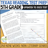 Fifth Grade Texas Reading Spiral Review Passages for Non-l