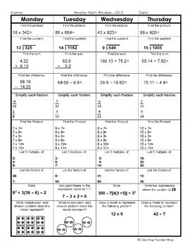 Fifth grade math worksheets - free & printable | K5 Learning