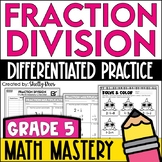 Dividing Fractions Worksheets and Coloring
