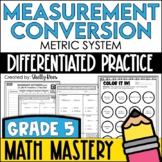 Measurement Conversion Worksheets - Metric System