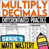 Multiplying Decimals Worksheets and Decimal Multiplication