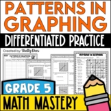 Coordinate Graphing Patterns Worksheets | 5th Grade Math S