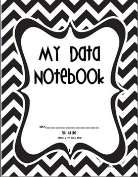 Preview of Fifth Grade Common Core Student Data Notebooks and I Can Checklist