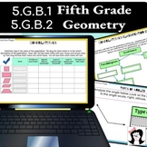 Digital Fifth Grade Geometry Activities {Google Slides}