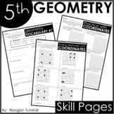 Fifth Grade Geometry Skill Pages
