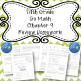 Fifth Grade Go Math Chapter 9 Review Homework