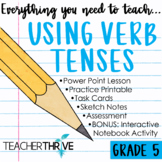 5th Grade Grammar Unit: Using Verb Tenses