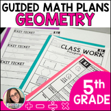 Fifth Grade Guided Math -Geometry and Measurement Lesson P