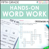 Fifth Grade Hands-On Word Work Bundle (Aligns With Benchma
