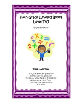 Preview of Fifth Grade Leveled Books:  Level T – U